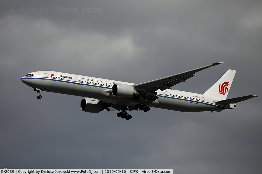 B-2089, 2012 Boeing 777-39L/ER C/N 38675, Boeing 777-39L/ER - Air China  C/N 38675, B-2089