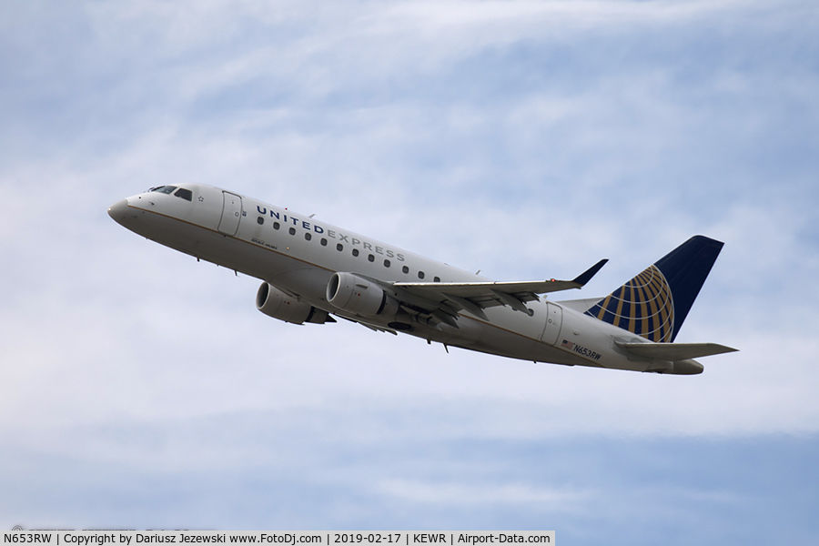 N653RW, 2005 Embraer 170SE (ERJ-170-100SE) C/N 17000076, Embraer 170SE (ERJ-170-100SE) - United Express (Shuttle America)   C/N 17000056, N653RW