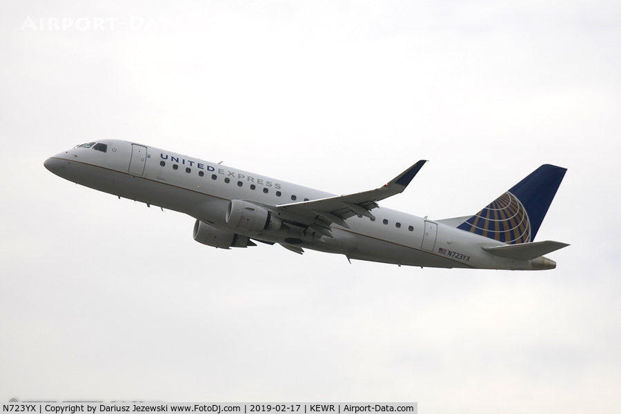 N723YX, 2015 Embraer 175LR (ERJ-170-200LR) C/N 17000498, Embraer 175LR (ERJ-170-200LR) - United Express (Republic Airlines)   C/N 17000498, N723YX