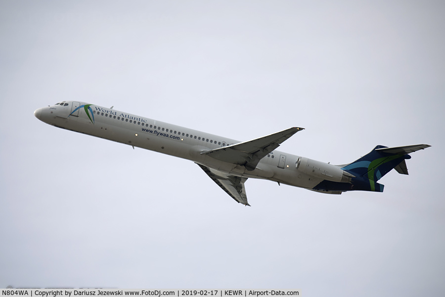 N804WA, 1987 McDonnell Douglas MD-83 (DC-9-83) C/N 49345, McDonnell Douglas MD-83 (DC-9-83) - World Atlantic Airlines  C/N 49345, N804WA