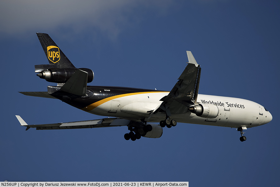 N256UP, 1992 McDonnell Douglas MD-11F C/N 48405, McDonnell Douglas MD-11(F) - United Parcel Service - UPS  C/N 48405, N256UP