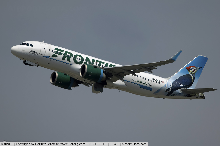 N309FR, 2017 Airbus A320-251N C/N 7555, Airbus A320-251N - Frontier Airlines  C/N 7555, N309FR