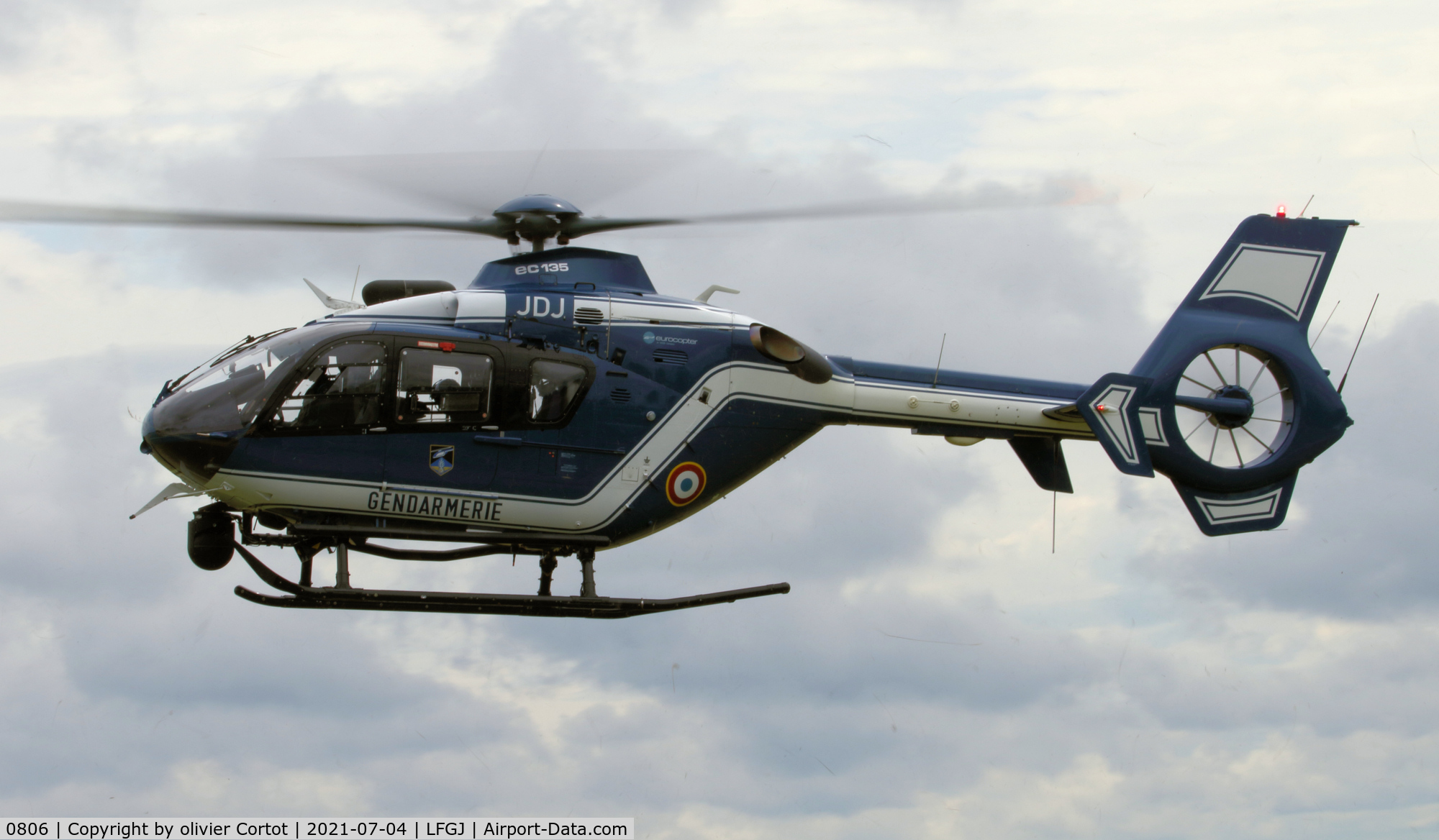 0806, 2009 Eurocopter EC-135T-2 C/N 0806, July 2021