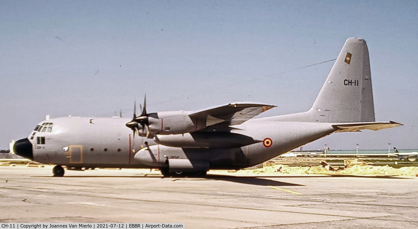 CH-11, Lockheed C-130H Hercules C/N 382-4482, scan from slide