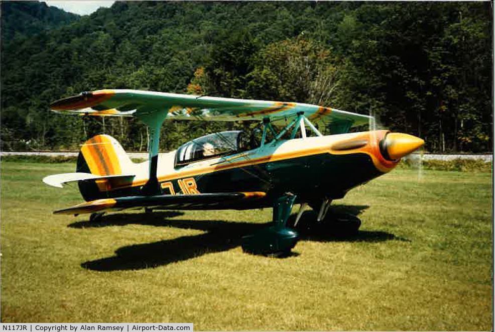 N117JR, 1986 Steen Skybolt C/N 1001 (N117JR), First Flight  Oct 1986 - Emporium PA  - Pilot  John Ramsey