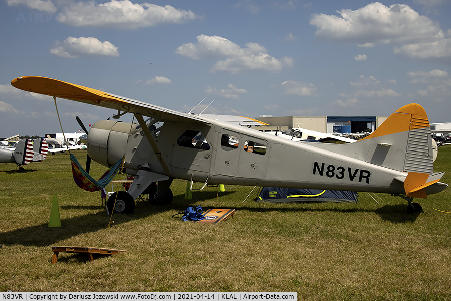 N83VR, De Havilland DHC-2 Beaver Mk.1 (L20A) C/N 1613, De Havilland Canada DHC-2 Mk.I Beaver C/N 1613, N83VR