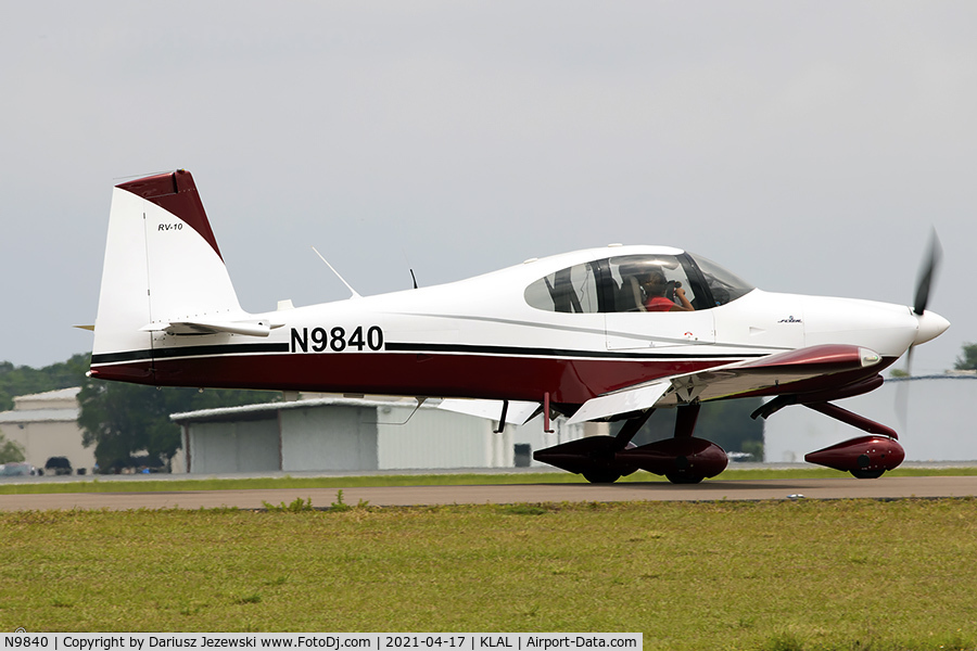 N9840, 2010 Vans RV-10 C/N FVE-1711, Vans RV-10 C/N FVE-1711, N9840