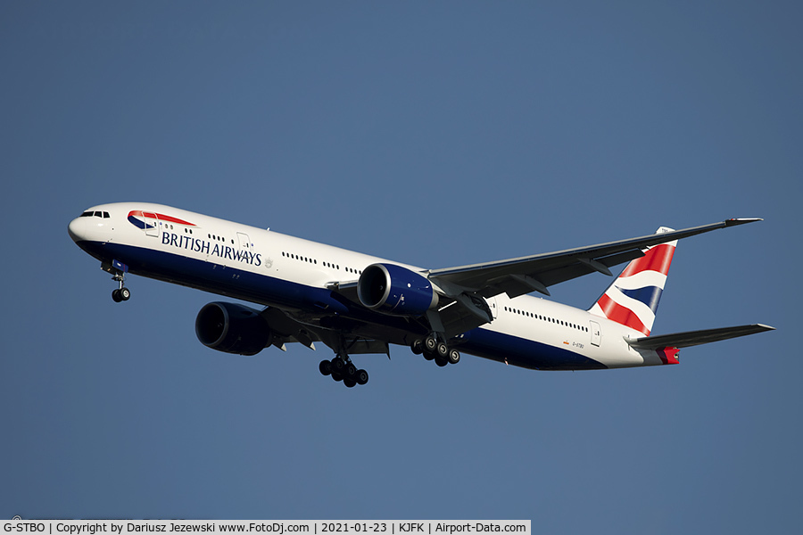 G-STBO, 2020 Boeing 777-300/ER C/N 66584, Boeing 777-300/ER - British Airways  C/N 66584, G-STBO
