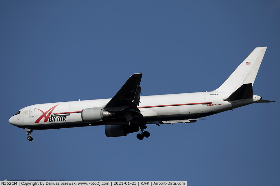 N362CM, 1988 Boeing 767-338 C/N 24316, Boeing 767-338/ER(BDSF) - ABX Air  C/N 24316, N362CM