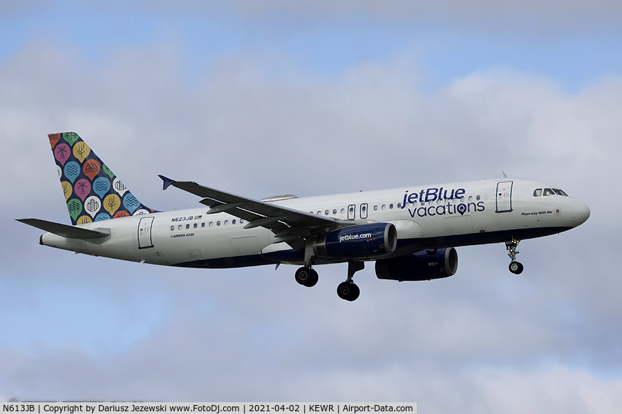 N613JB, 2005 Airbus A320-232 C/N 2449, Airbus A320-232 