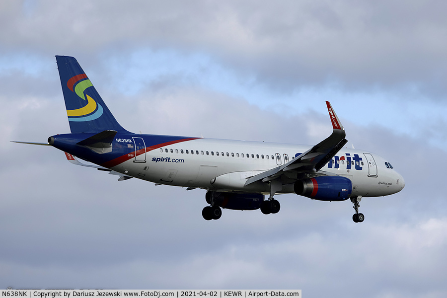 N638NK, 2015 Airbus A320-232 C/N 6463, Airbus A320-232 - Spirit Airlines  C/N 6463, N638NK