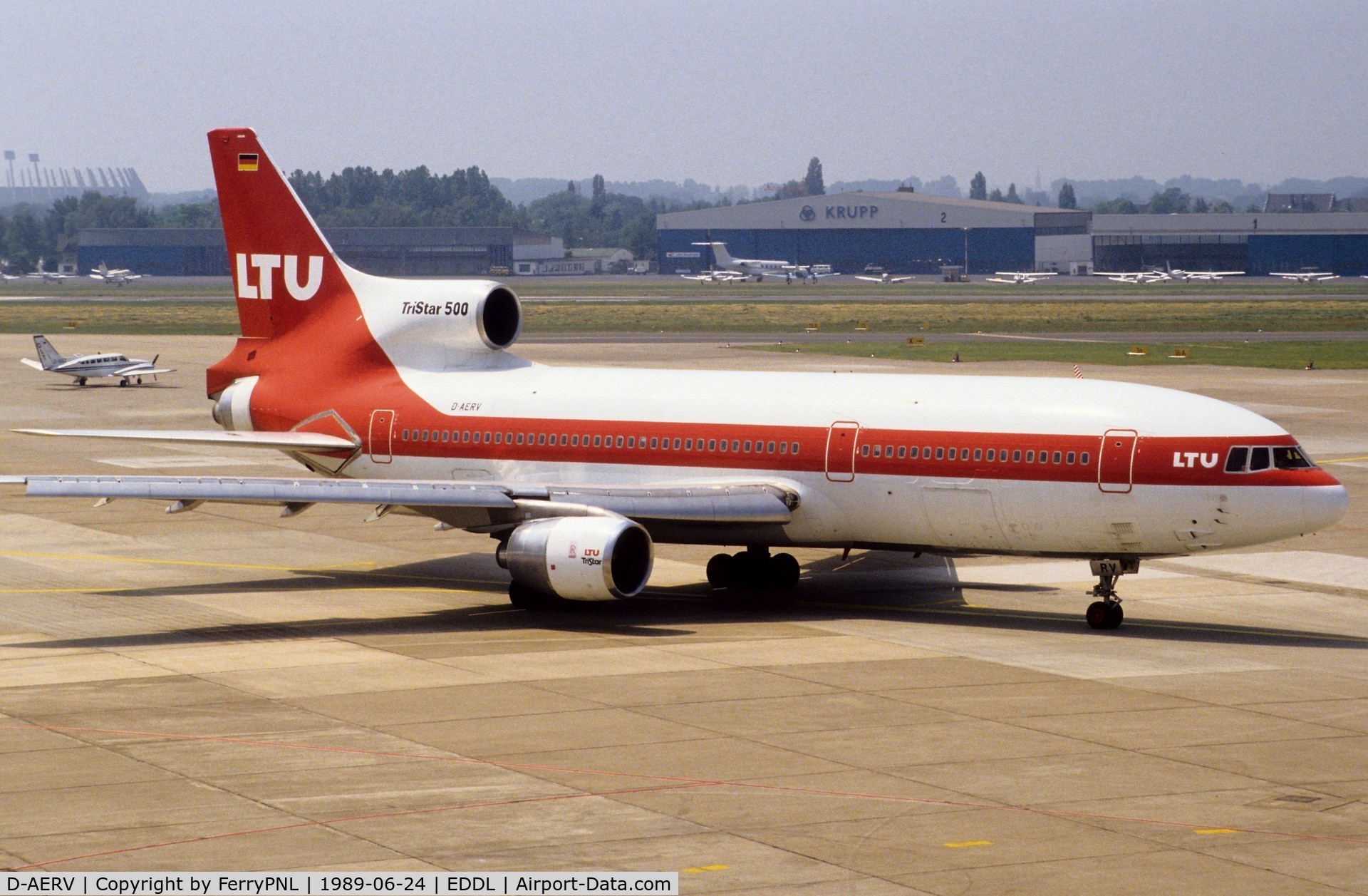 D-AERV, 1981 Lockheed L-1011-385-3 Tristar 500 C/N 193Y-1195, LTU L1015