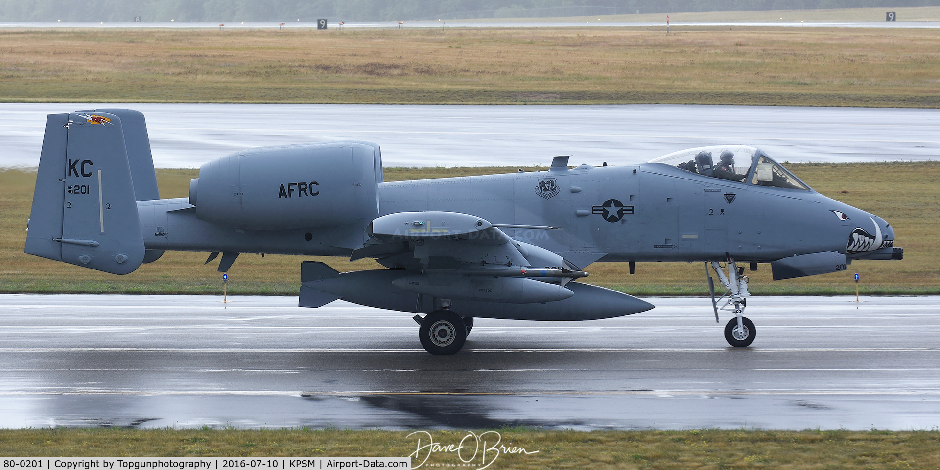 80-0201, 1980 Fairchild Repubic A-10C Thunderbolt II C/N A10-0551, MAZDA23