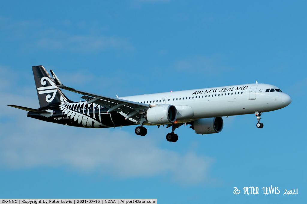 ZK-NNC, 2018 Airbus A321-271NX C/N 8573, Air New Zealand Ltd., Auckland