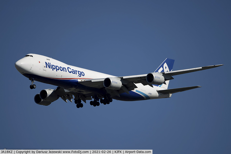 JA18KZ, 2013 Boeing 747-8KZF C/N 36141, Boeing 747-8KZF/SCD - Nippon Cargo Airlines - NCA  C/N 36141, JA18KZ