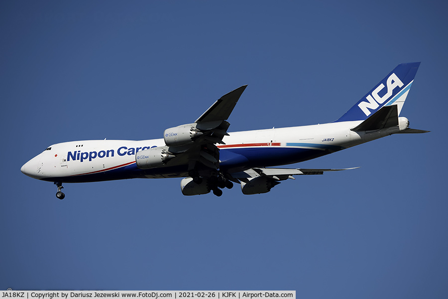 JA18KZ, 2013 Boeing 747-8KZF C/N 36141, Boeing 747-8KZF/SCD - Nippon Cargo Airlines - NCA  C/N 36141, JA18KZ