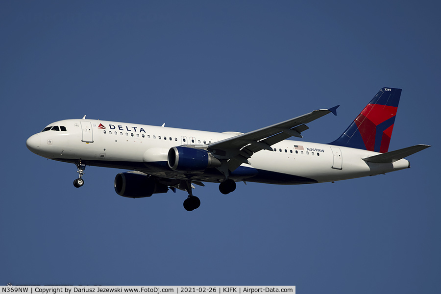 N369NW, 1999 Airbus A320-212 C/N 1011, Airbus A320-212 - Delta Air Lines  C/N 1011, N369NW