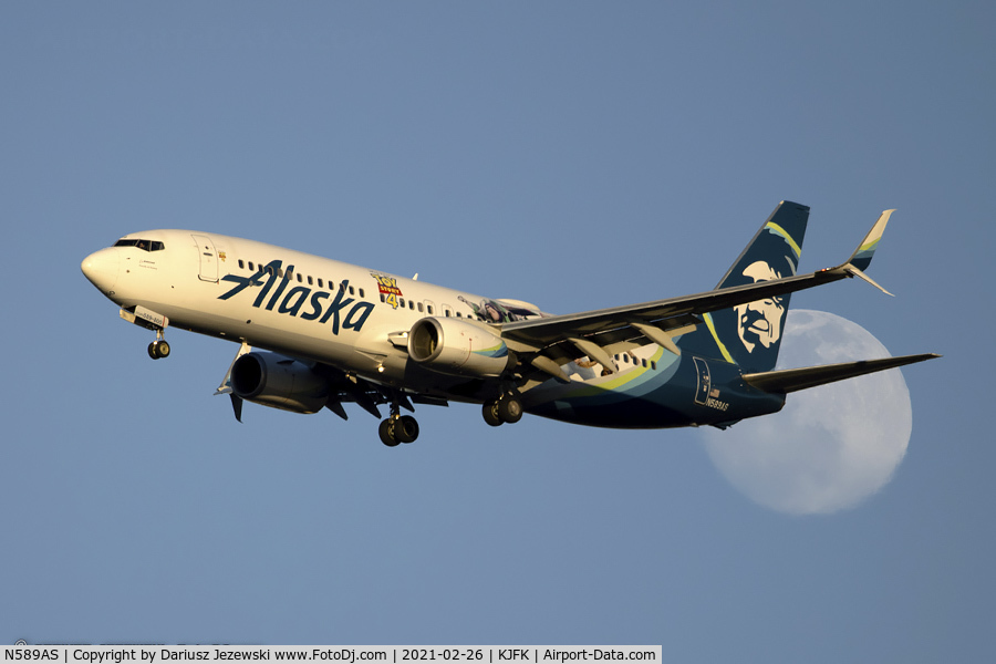 N589AS, 2007 Boeing 737-890 C/N 35686, Boeing 737-890 - Alaska Airlines  C/N 35686, N589AS