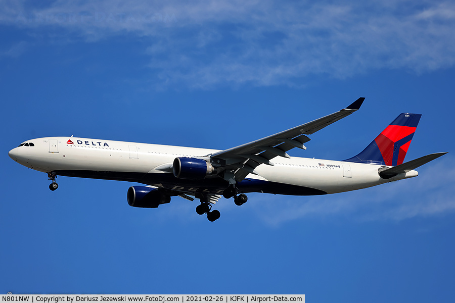 N801NW, 2003 Airbus A330-323 C/N 0524, Airbus A330-323 - Delta Air Lines  C/N 524, N801NW