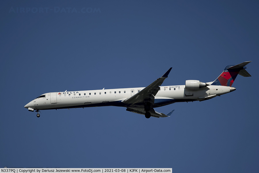 N337PQ, 2014 Bombardier CRJ-900LR (CL-600-2D24) C/N 15337, Bombardier CRJ-900ER (CL-600-2D24) - Delta Connection (Endeavor Air)  C/N 15337, N337PQ