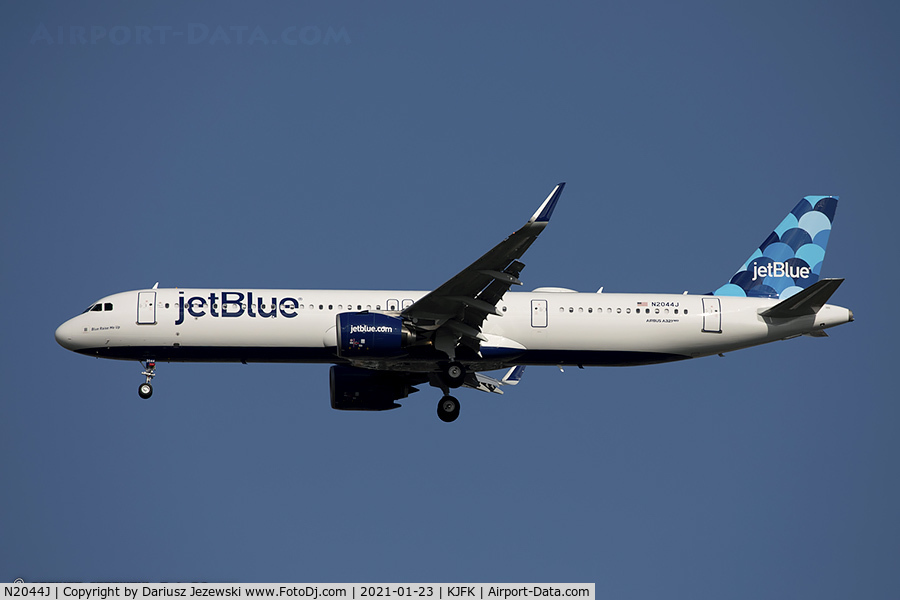 N2044J, 2020 Airbus A321-271NX C/N 9195, Airbus A321-271NX - JetBlue Airways C/N 9195, N2044J