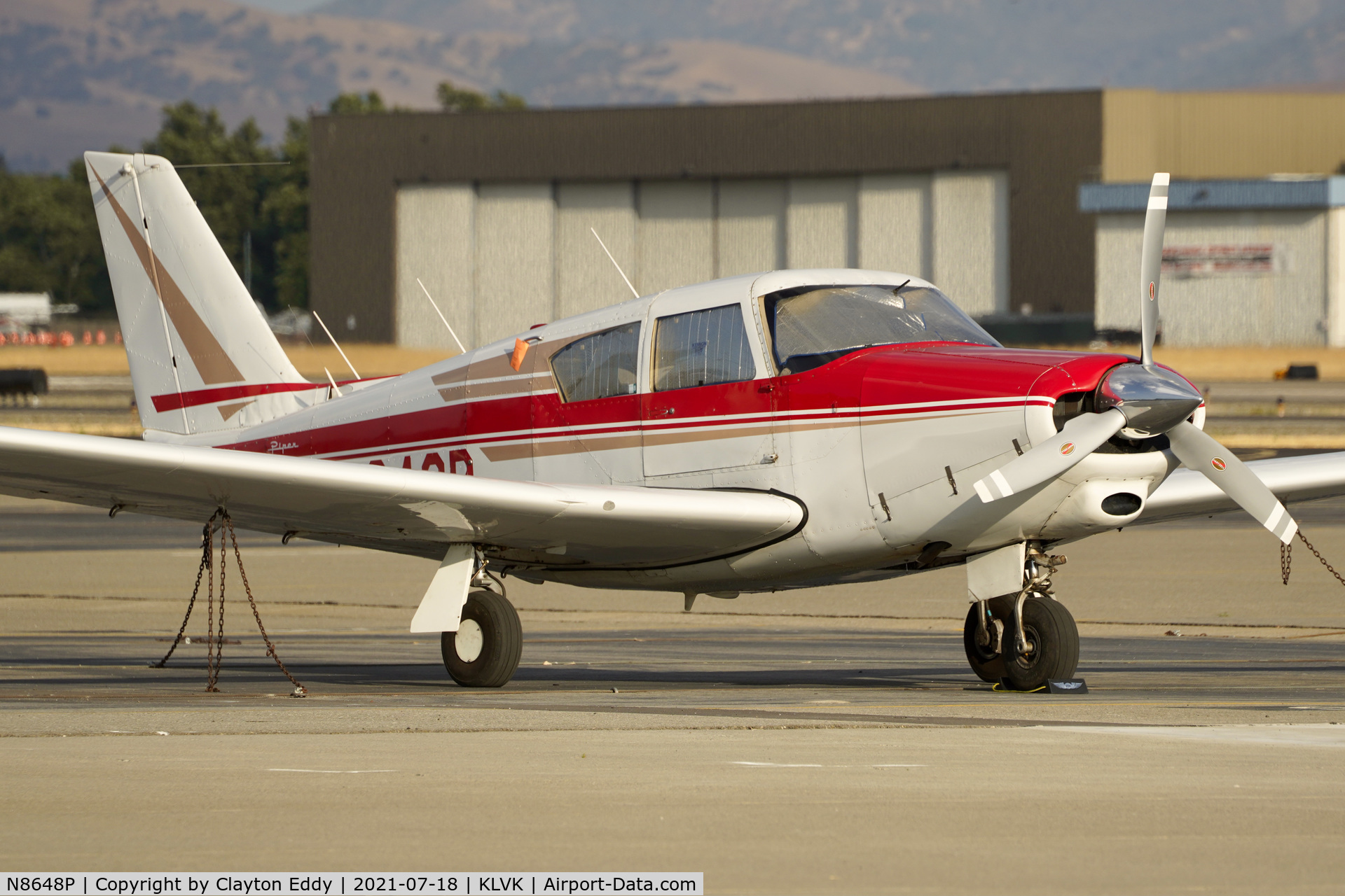 N8648P, 1964 Piper PA-24-260 Comanche C/N 24-4091, Livermore Airport California 2021.