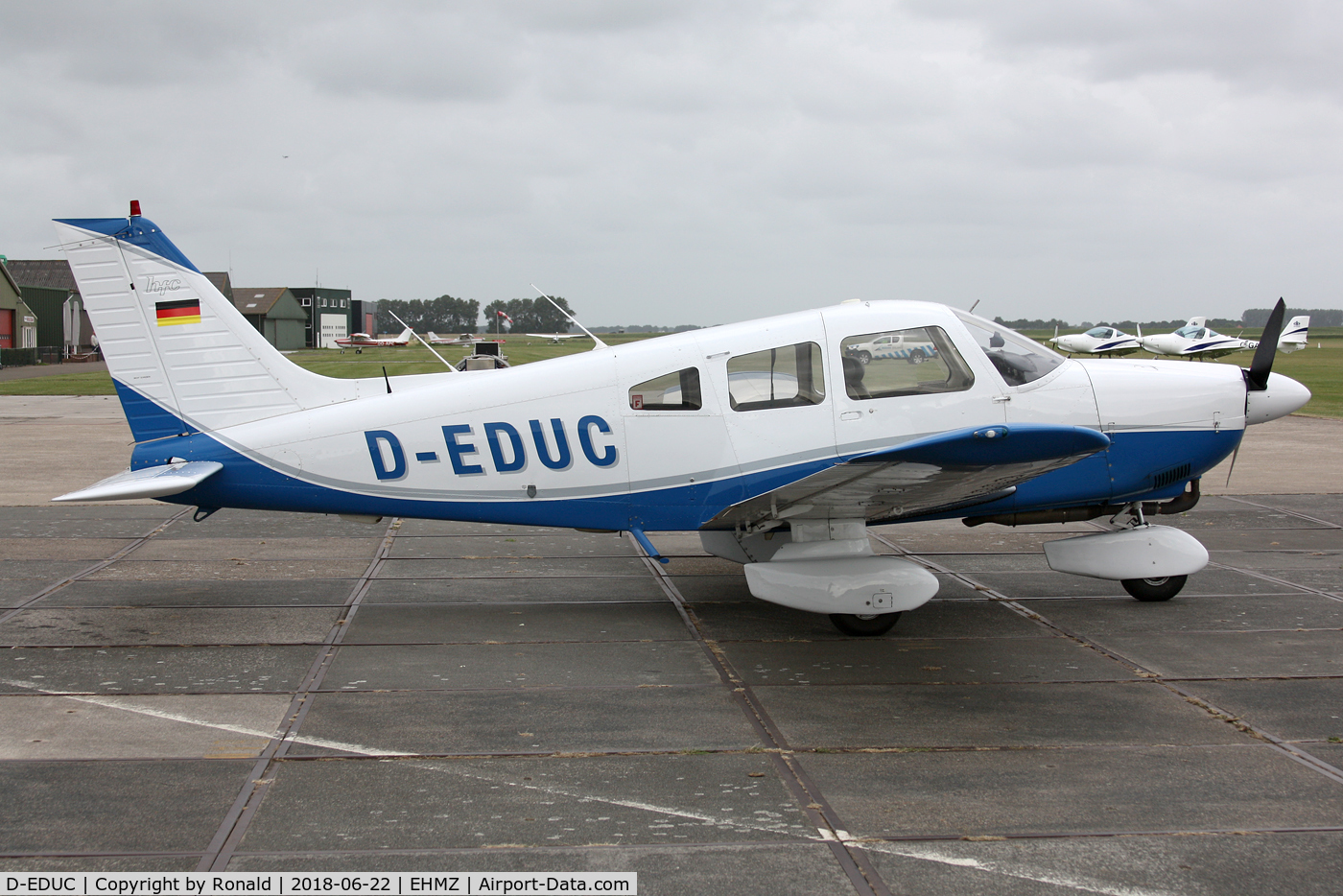 D-EDUC, 1992 Piper PA-28-181 Archer II C/N 2890170, at ehmz