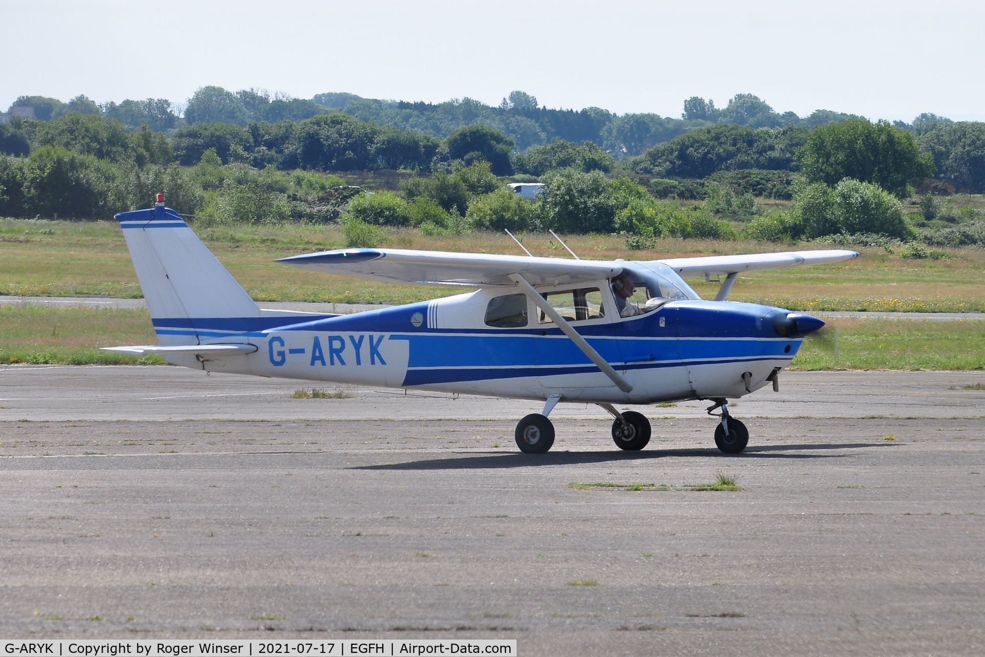G-ARYK, 1962 Cessna 172C Skyhawk C/N 17249288, Resident Skyhawk.