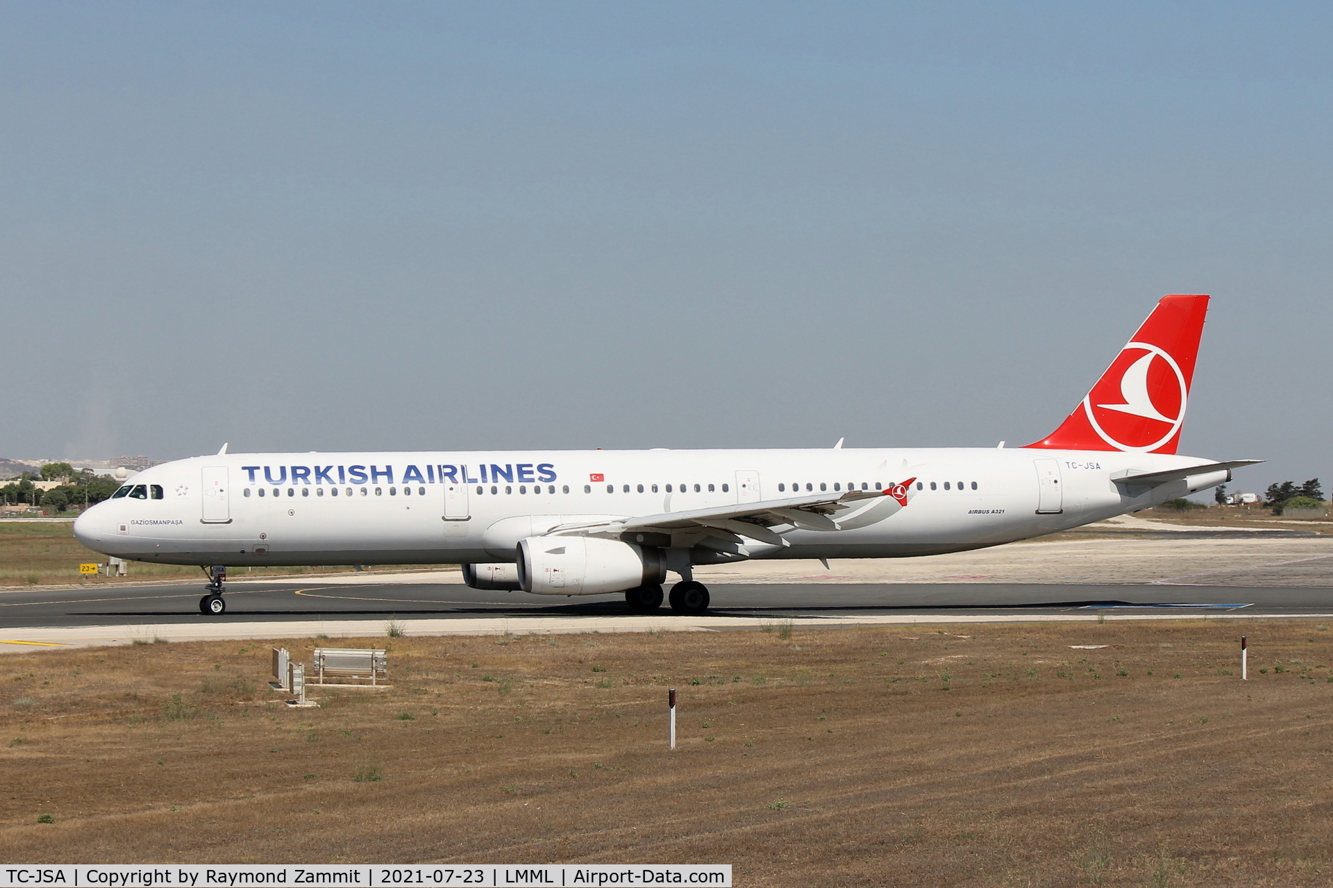 TC-JSA, 2012 Airbus A321-231 C/N 5154, A321 TC-JSA Turkish Airlines