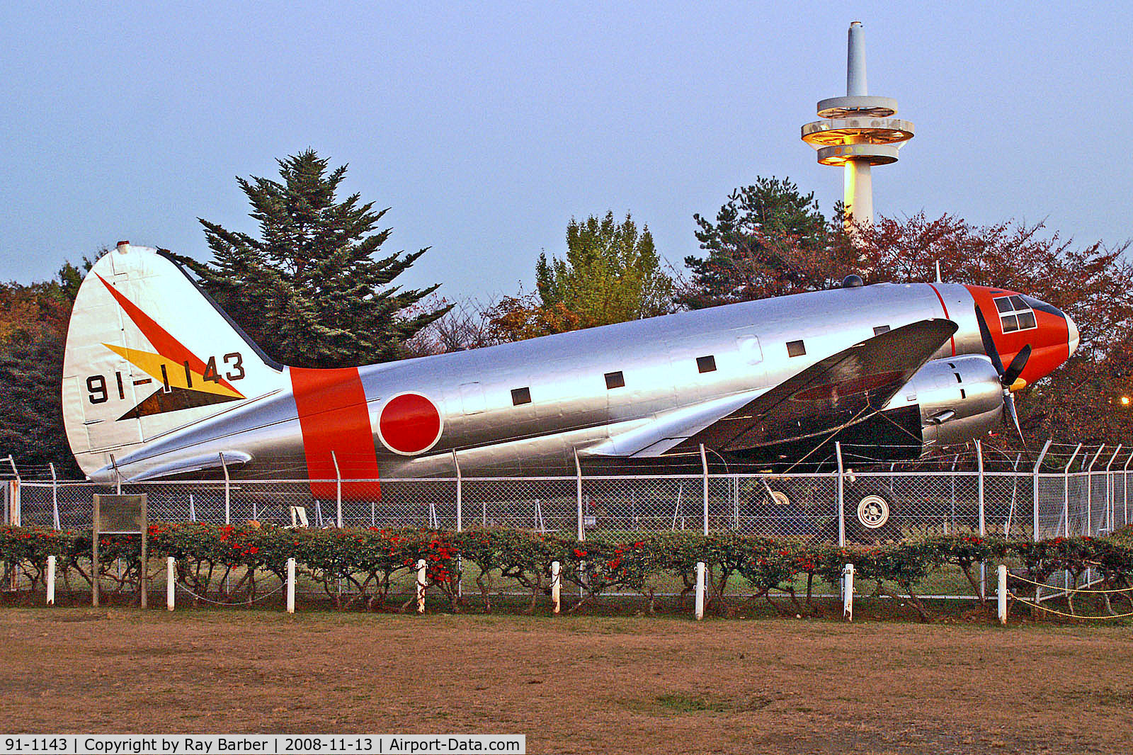 91-1143, Curtiss EC-46A Commando C/N 293, 91-1143   Curtiss C-46A Commando [293] (Ex Japanese Air Self Defence Force / Tokorazawa Aviation Museum) Tokorozawa~JA 13/11/2008