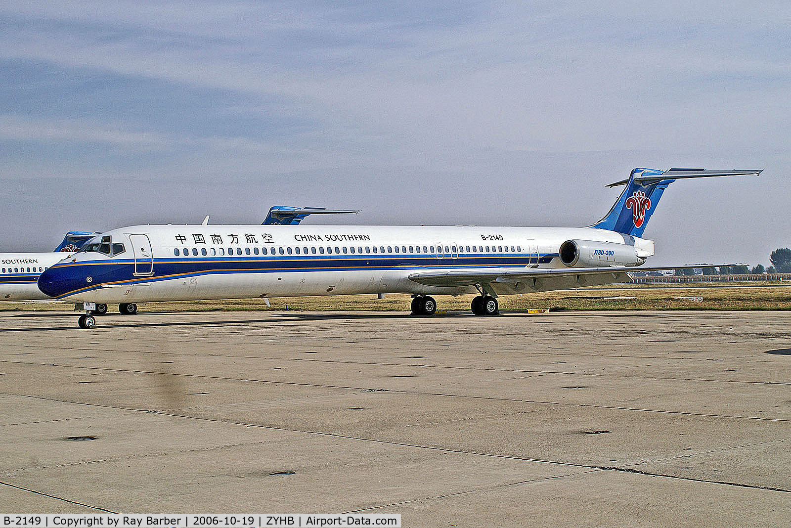 B-2149, 1993 McDonnell Douglas MD-82 (DC-9-82) C/N 53170, B-2149   McDonnell Douglas DC-9-82 (MD82) [53170] (China Southern Airlines) Harbin-Taiping~B 19/10/2006
