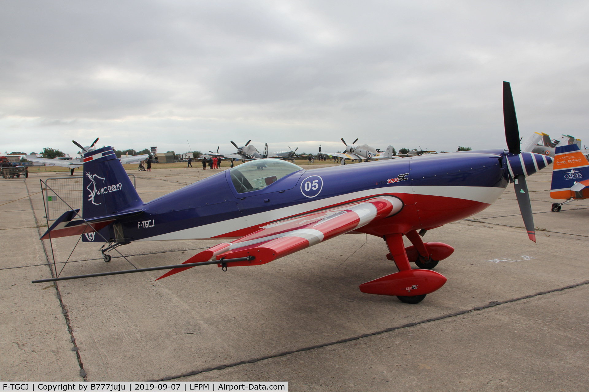 F-TGCJ, Extra EA-330SC C/N 5, during Air Légende 2019