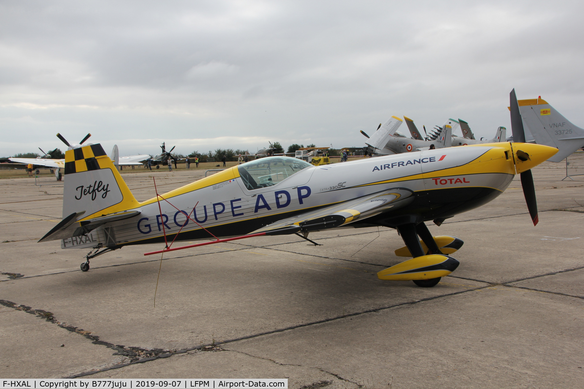 F-HXAL, Extra EA-300SC C/N SC047, during Air Légende 2019
