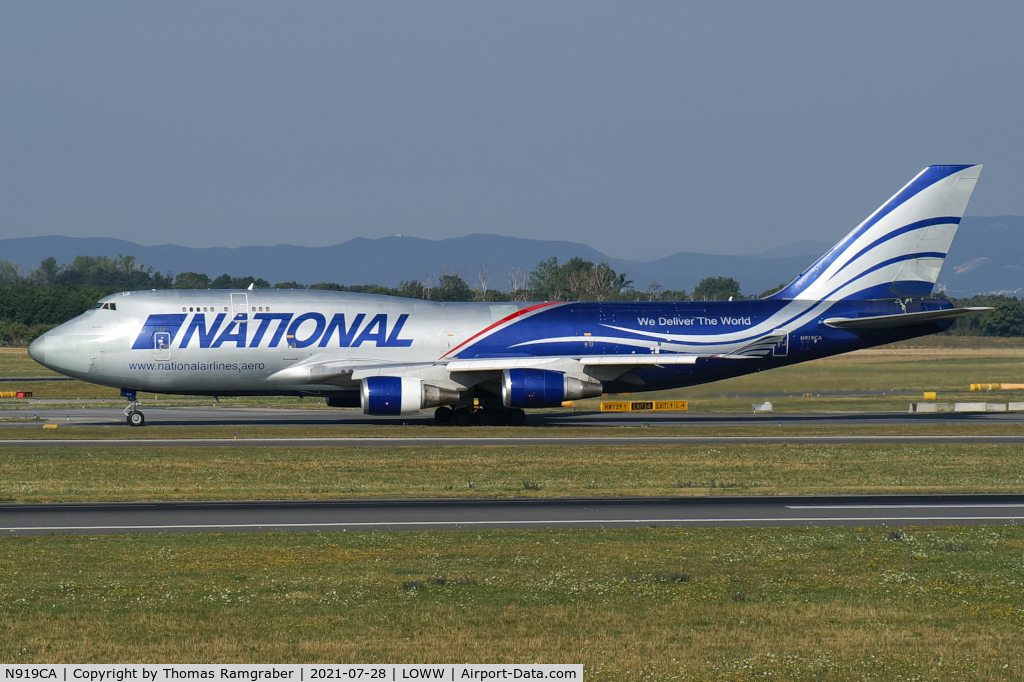 N919CA, 1991 Boeing 747-428M(BCF) C/N 25302, National Airlines Boeing 747-428(BCF)