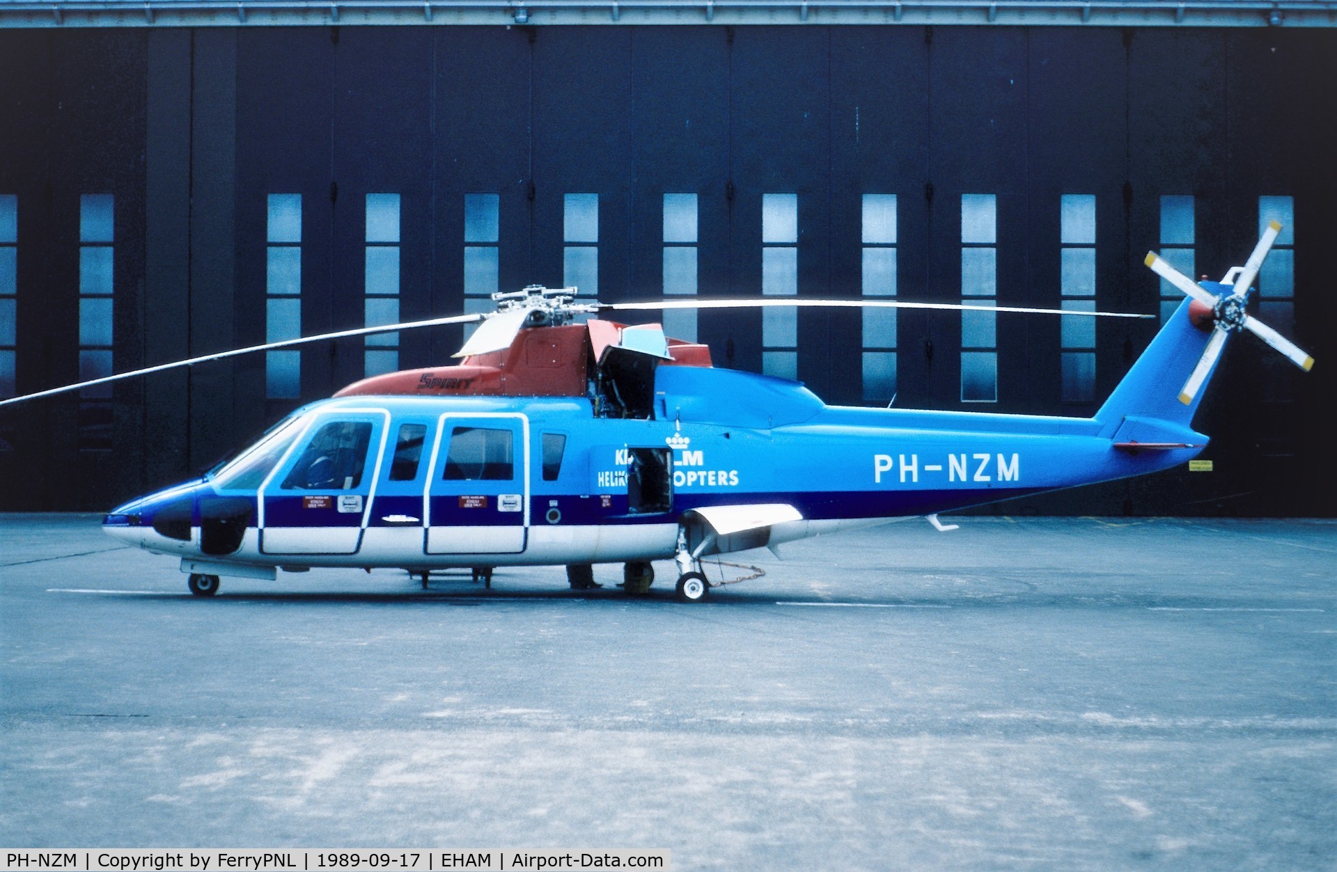 PH-NZM, Sikorsky S-76A C/N 760037, KLM Helicopters S76A