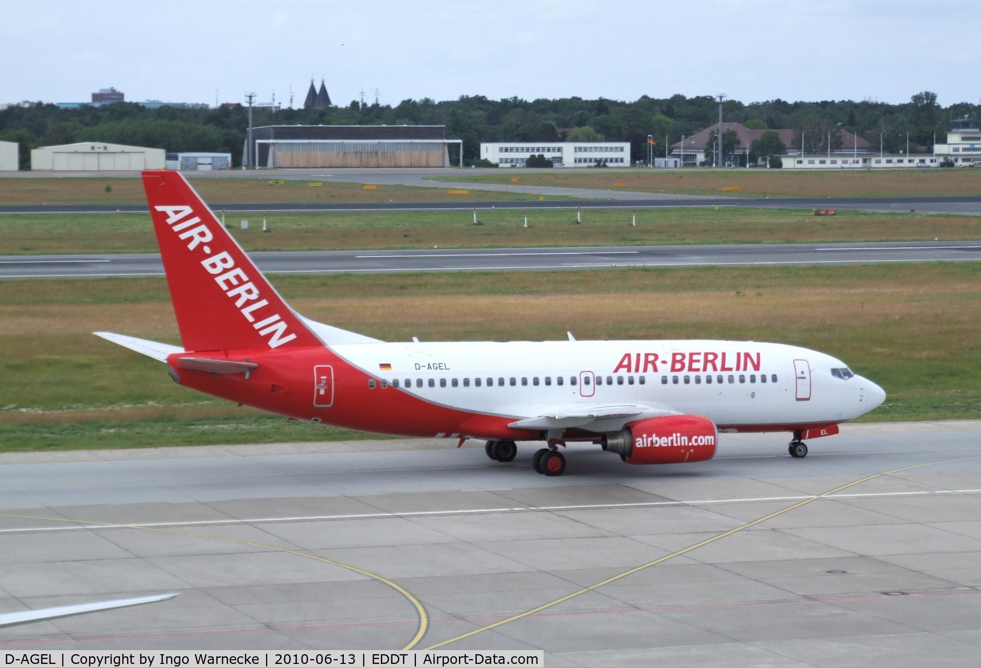 D-AGEL, 1997 Boeing 737-75B C/N 28110, Boeing 737-75B of airberlin at Berlin/Tegel airport