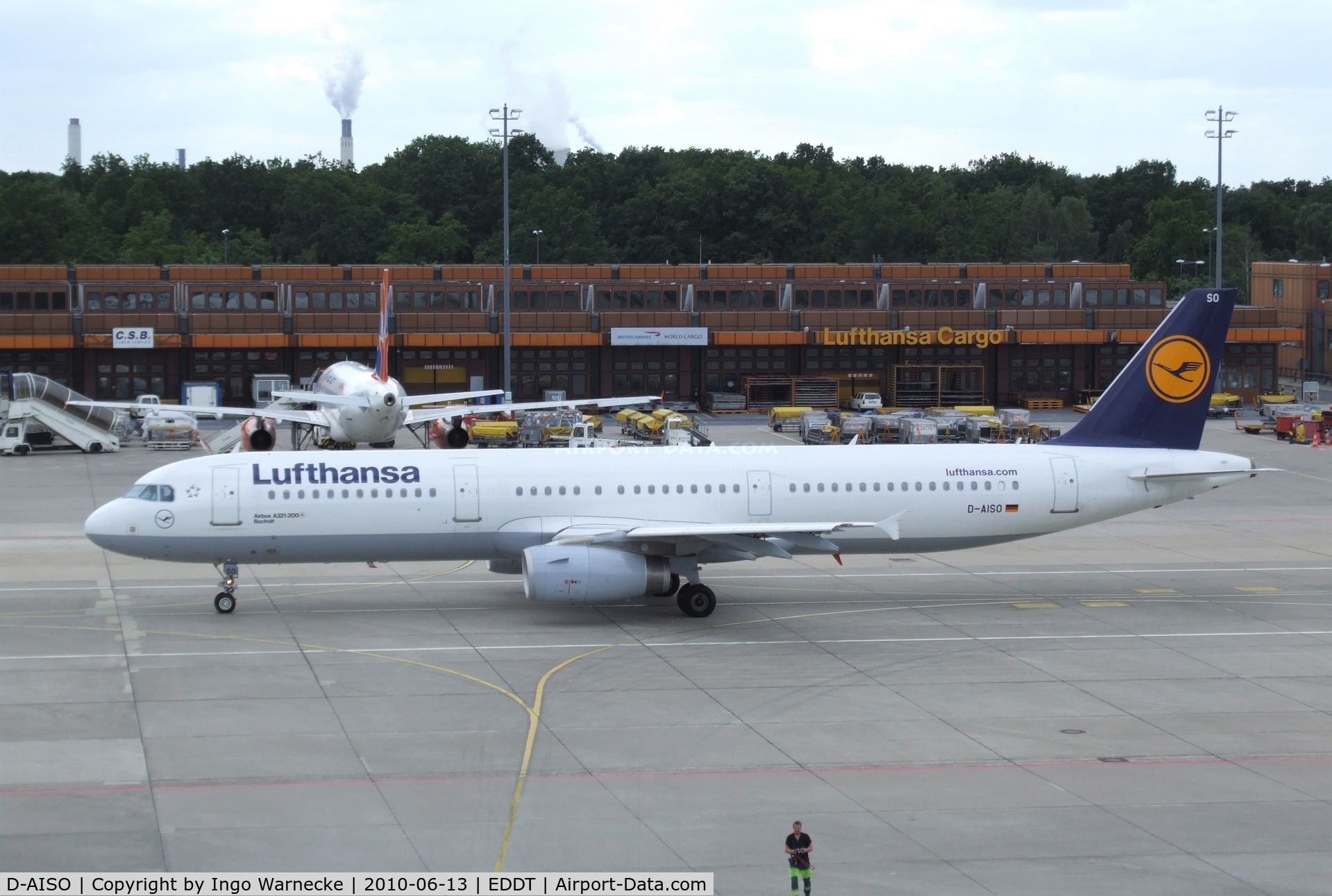 D-AISO, 2008 Airbus A321-231 C/N 3625, Airbus A321-231 of Lufthansa at Berlin/Tegel airport