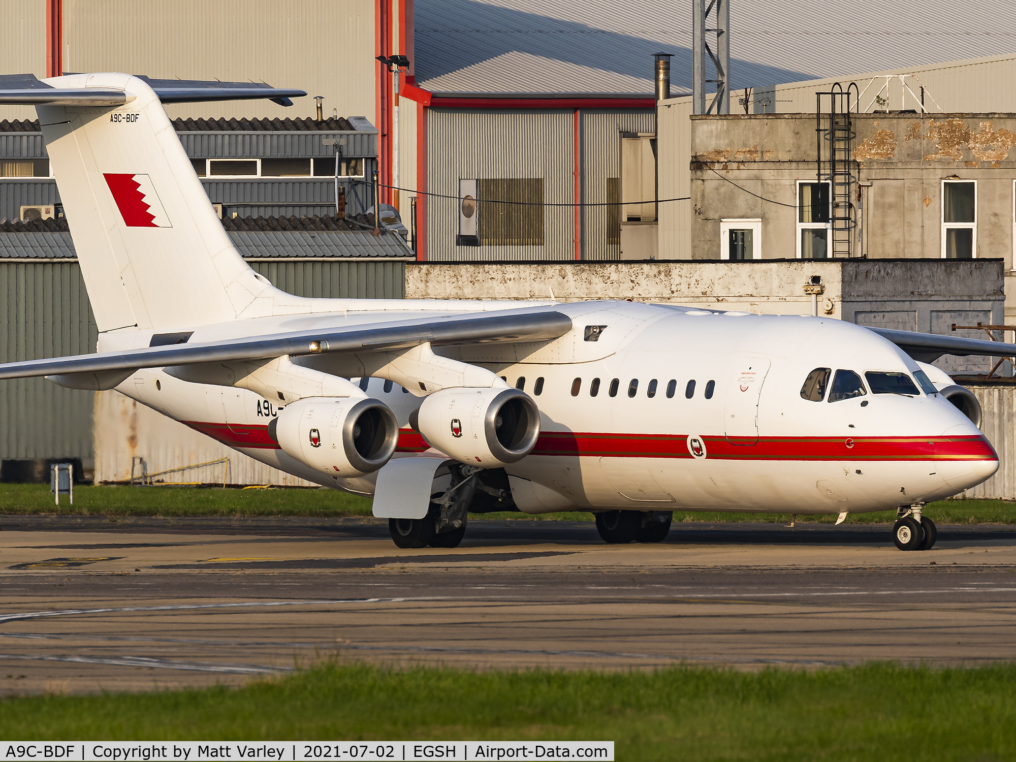 A9C-BDF, 2001 BAE Systems Avro 146-RJ85 C/N E.2390, RJ85