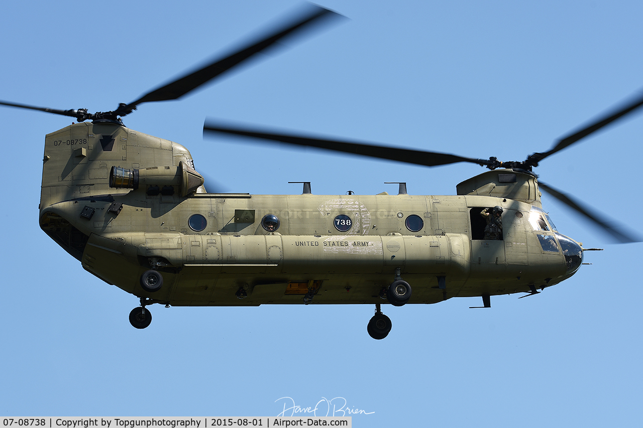 07-08738, 2007 Boeing CH-47F Chinook C/N M.8738, Chinook from the PA ARNG