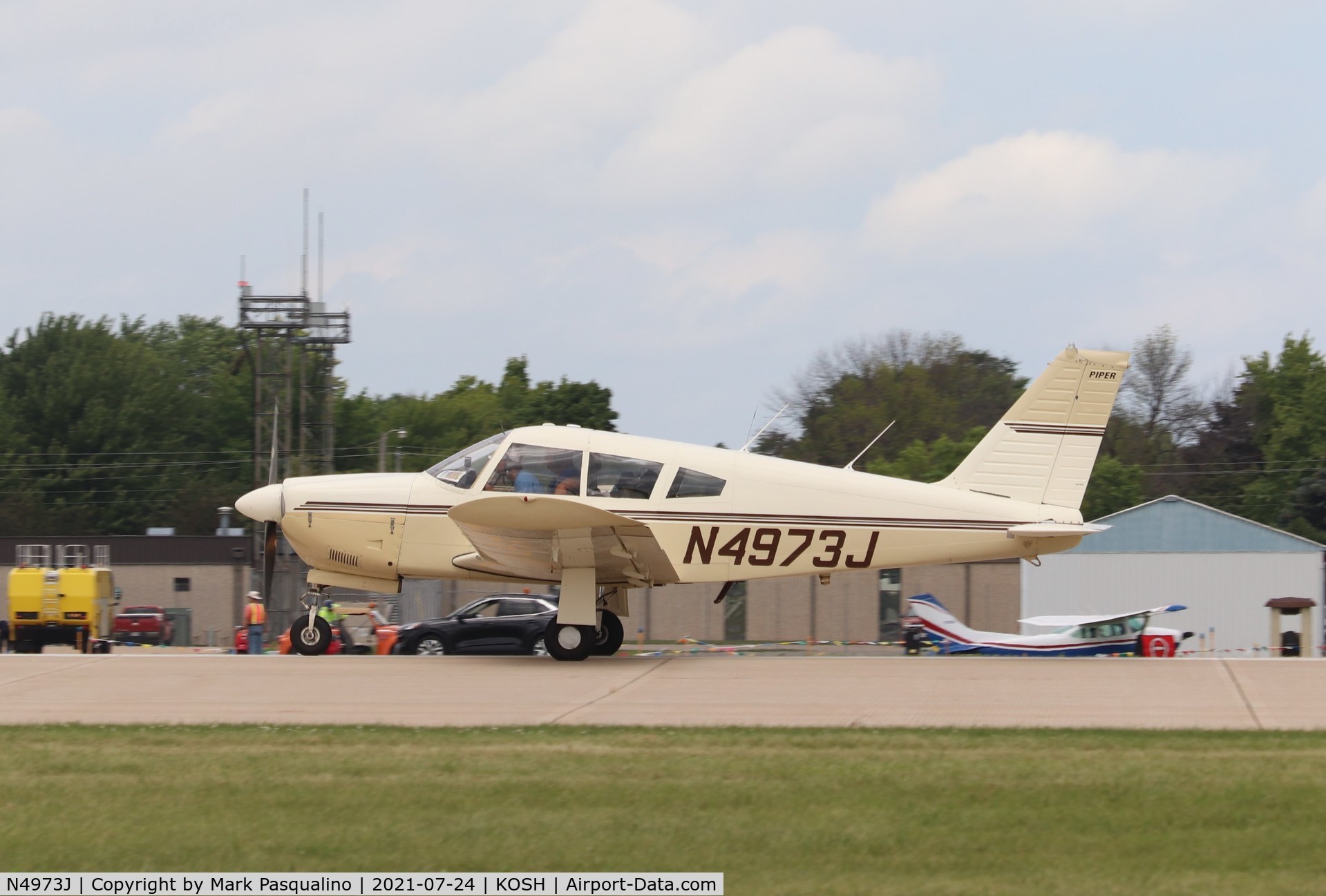 N4973J, 1968 Piper PA-28R-180 Cherokee Arrow C/N 28R-30724, Piper PA-28R-180