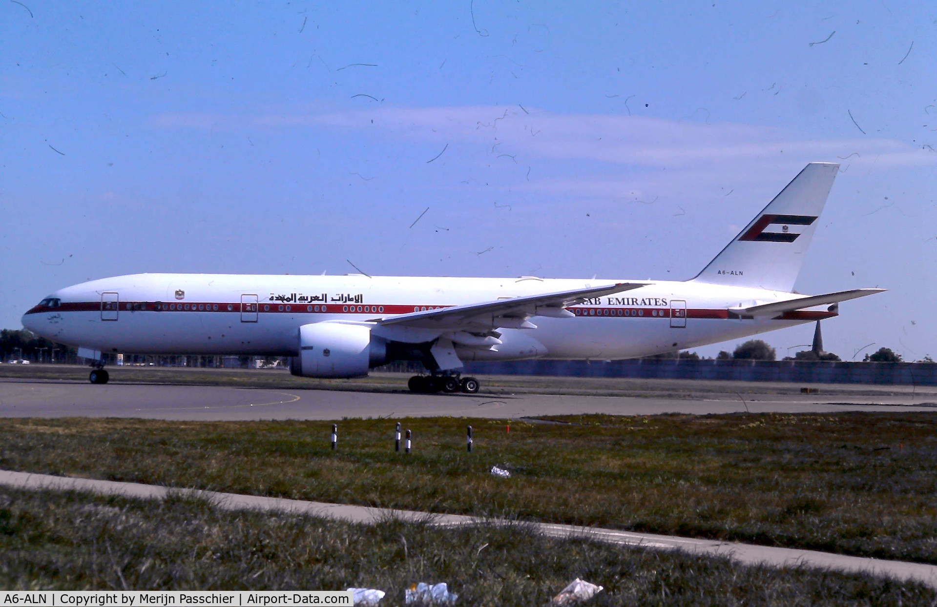 A6-ALN, 1999 Boeing 777-2AN/ER C/N 29953, eBay slide