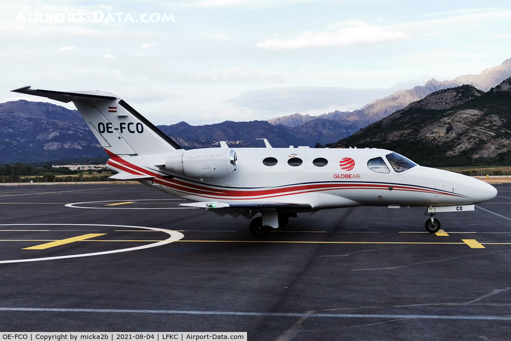 OE-FCO, 2008 Cessna 510 Citation Mustang Citation Mustang C/N 510-0127, Parked