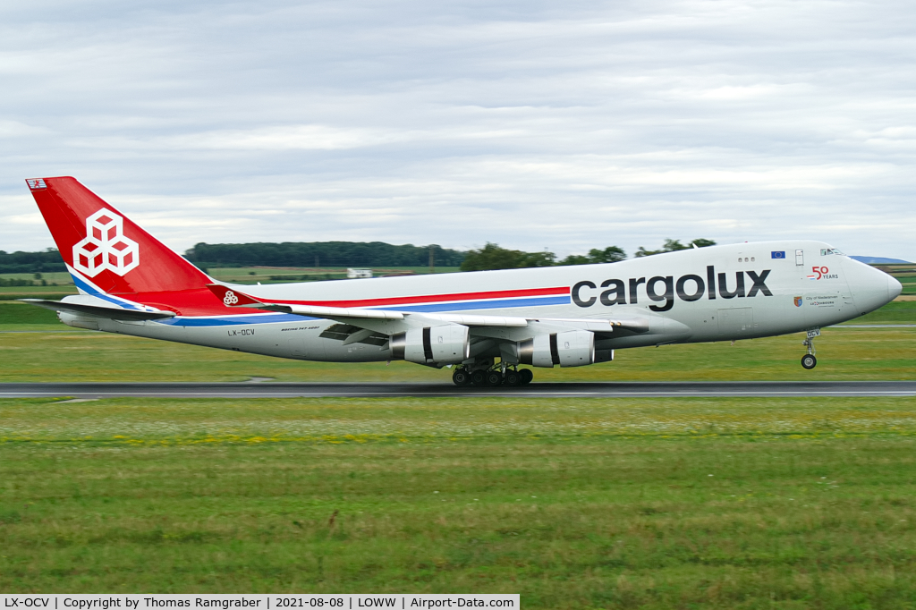 LX-OCV, 1999 Boeing 747-4R7F/SCD C/N 29731, Cargolux Boeing 747-4R7F(SCD)