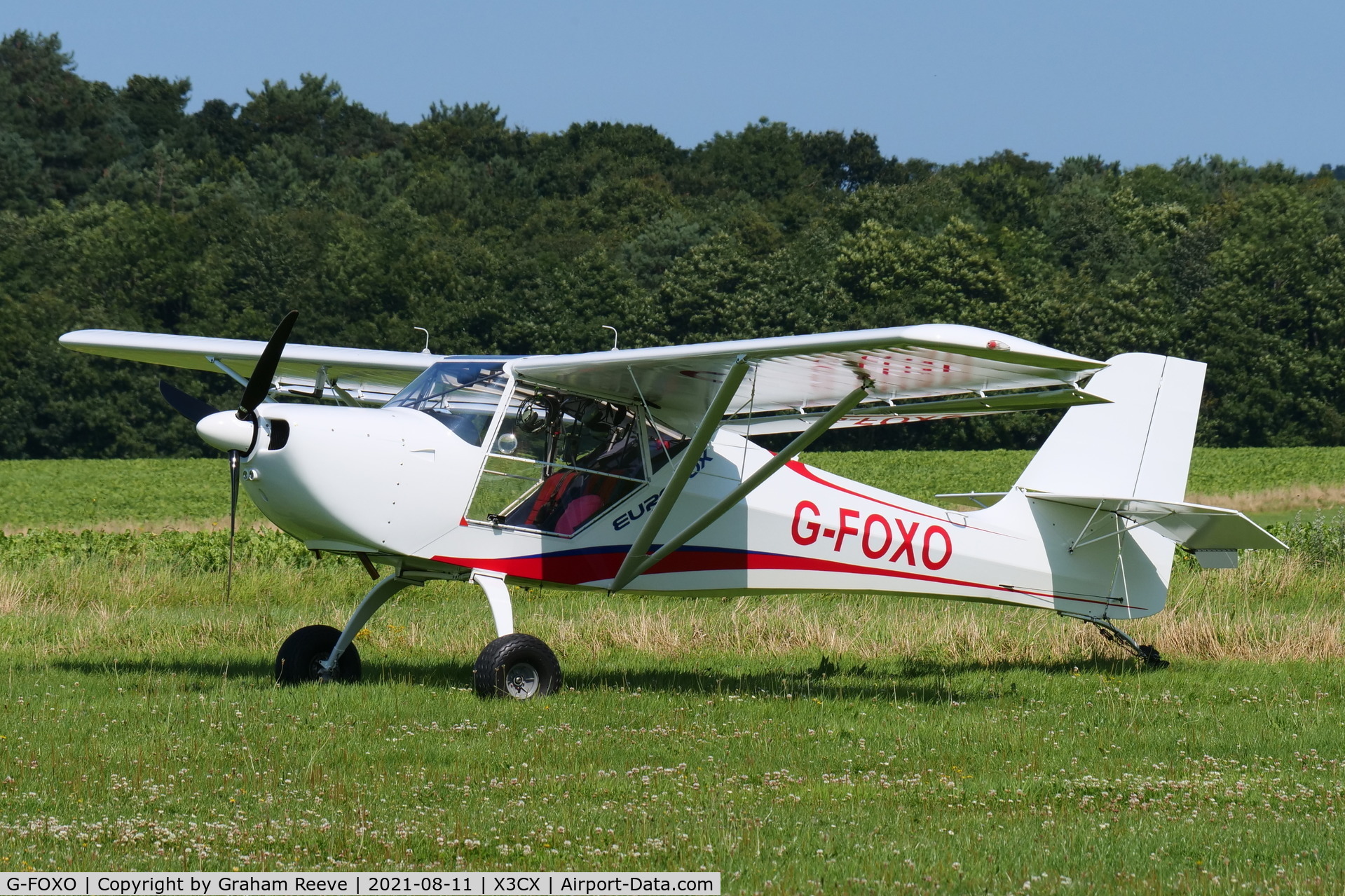 G-FOXO, 2014 Aeropro Eurofox 912(S) C/N LAA 376-15165, Parked at Northrepps.