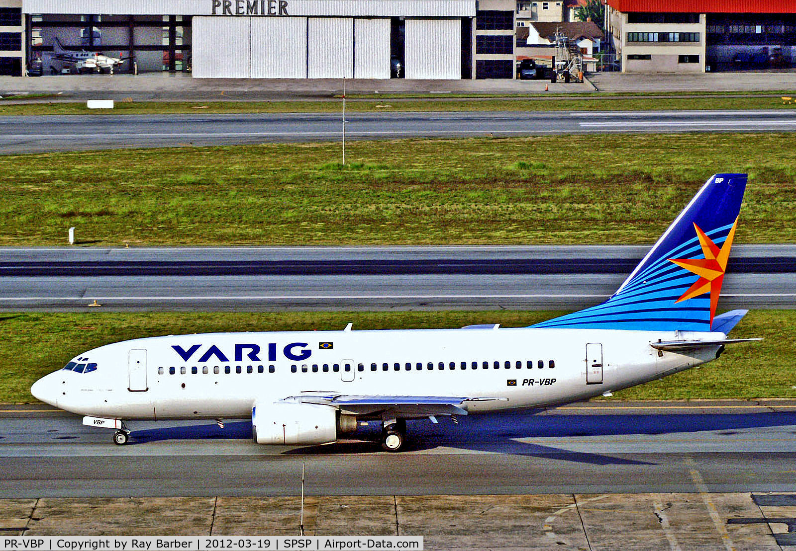 PR-VBP, 2001 Boeing 737-7EA C/N 32407, PR-VBP   Boeing 737-7EA [32407] (VARIG) Sao Paulo-Congonhas~PP 19/03/2012