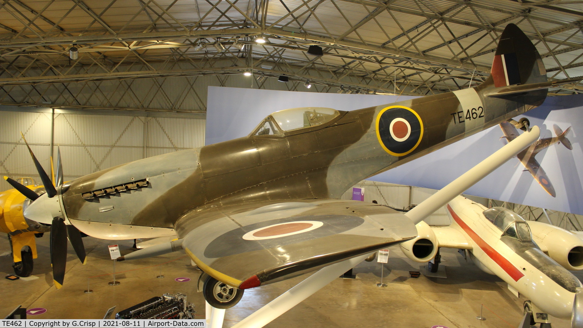 TE462, 1945 Supermarine 361 Spitfire LF.XVIe C/N CBAF.IX.4596, National Museum of Flight, East Fortune, UK
