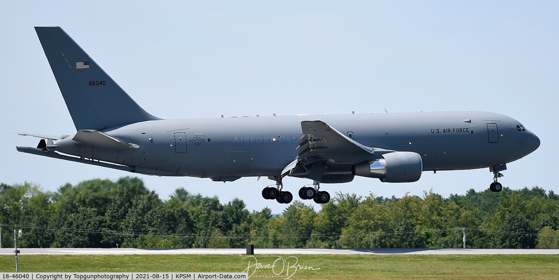 18-46040, 2019 Boeing KC-46A Pegasus C/N 34087/1162, SPUR95 landing at KPSM