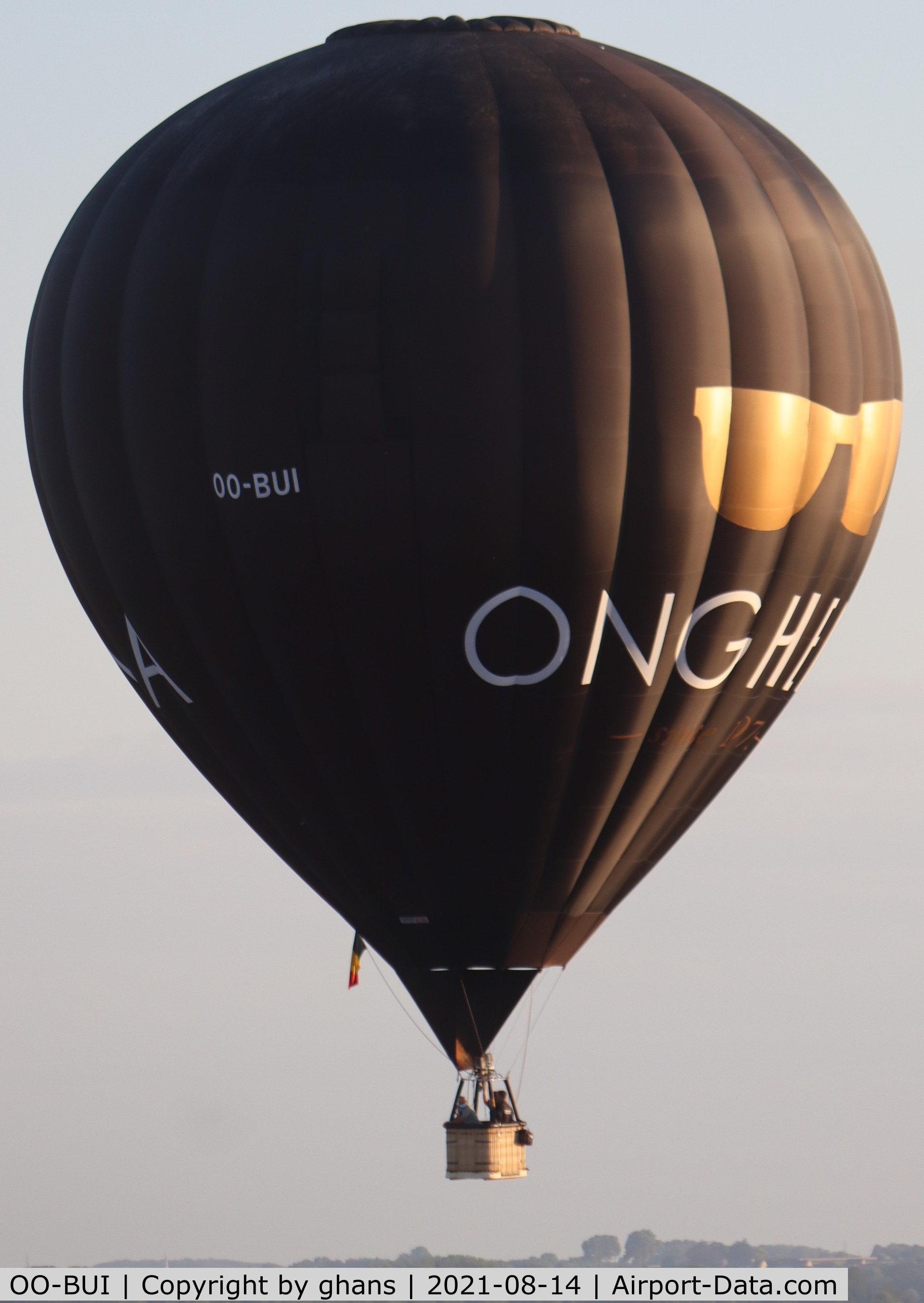 OO-BUI, Cameron Balloons Z-120 C/N 12307, @ Deinze