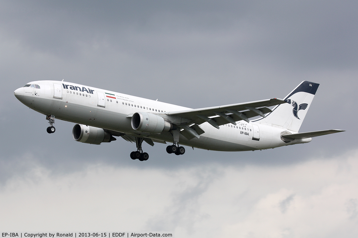 EP-IBA, 1993 Airbus A300B4-605R C/N 723, at fra