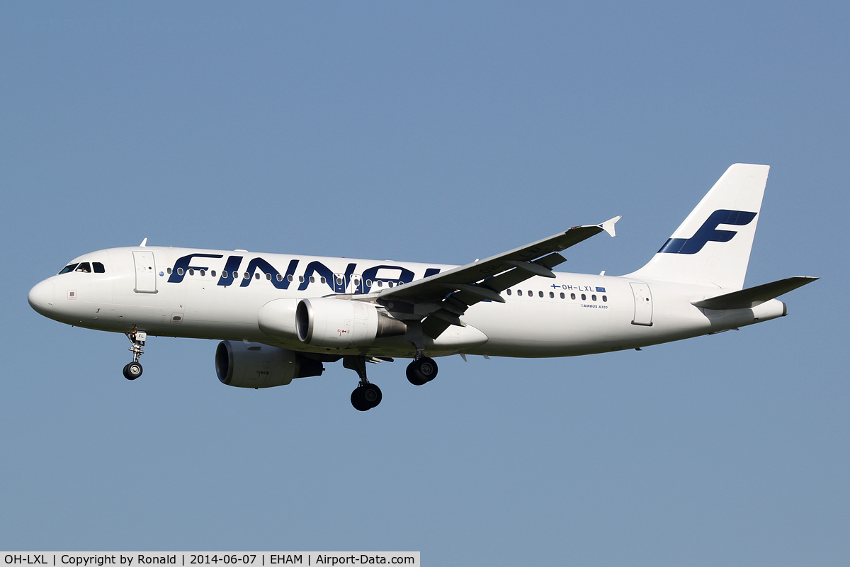 OH-LXL, 2003 Airbus A320-214 C/N 2146, at spl